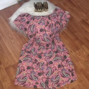 Off the shoulder dress